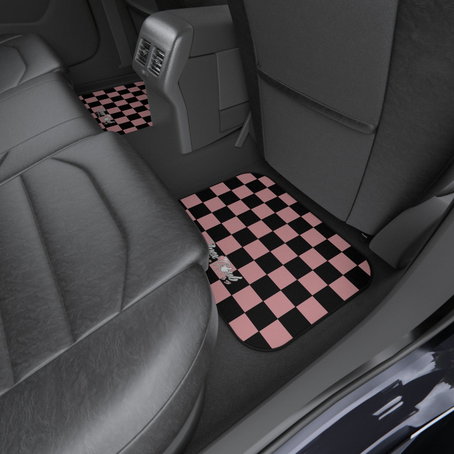 さらなるパワー 'More Power!' Checkered Car Mats