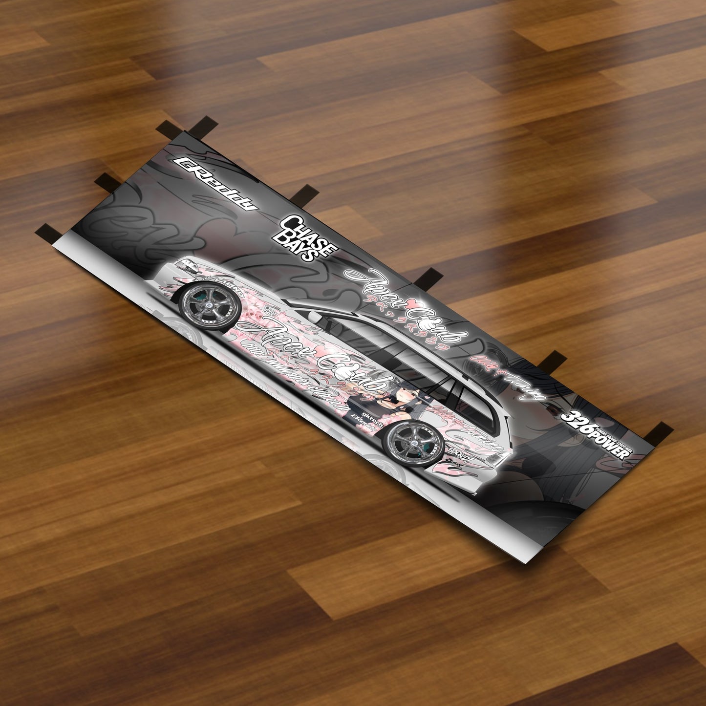 Apex Club E46 Touring Nobori Flag