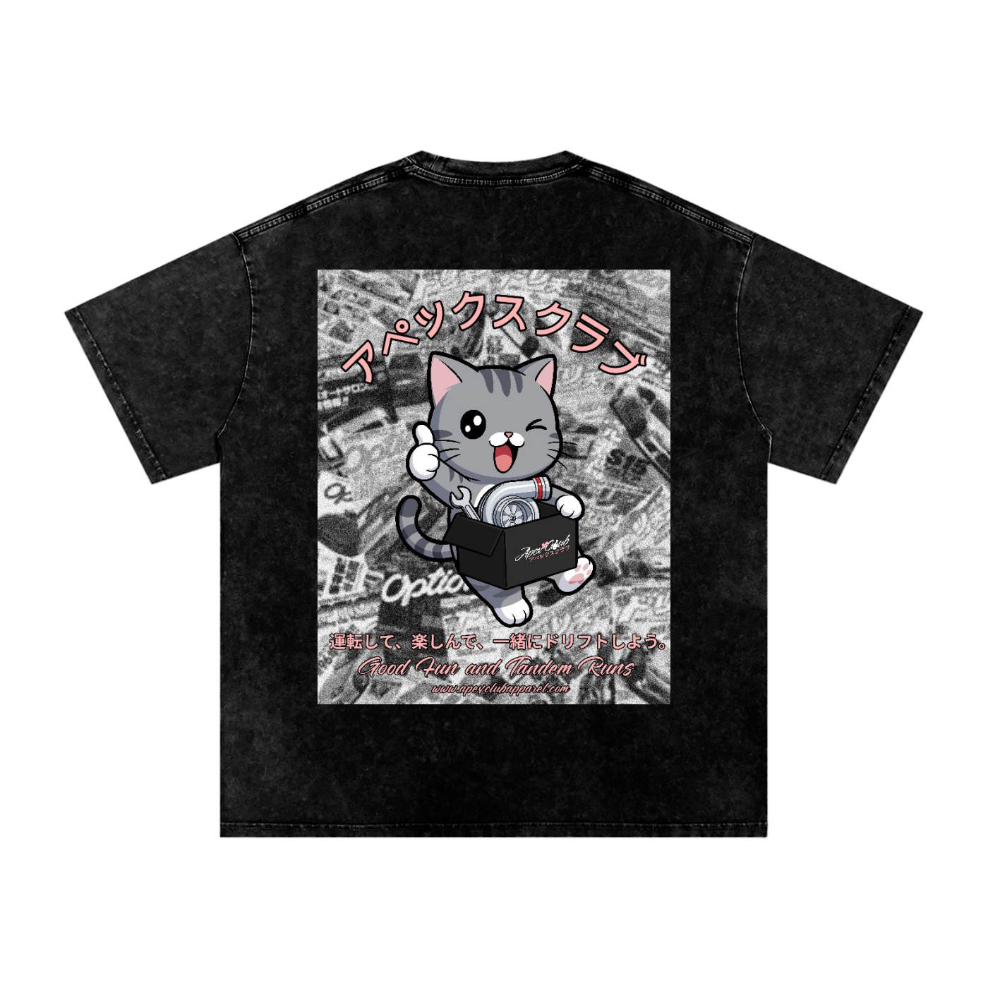 APEX CLUB // MANEKI-DRIFT TEE