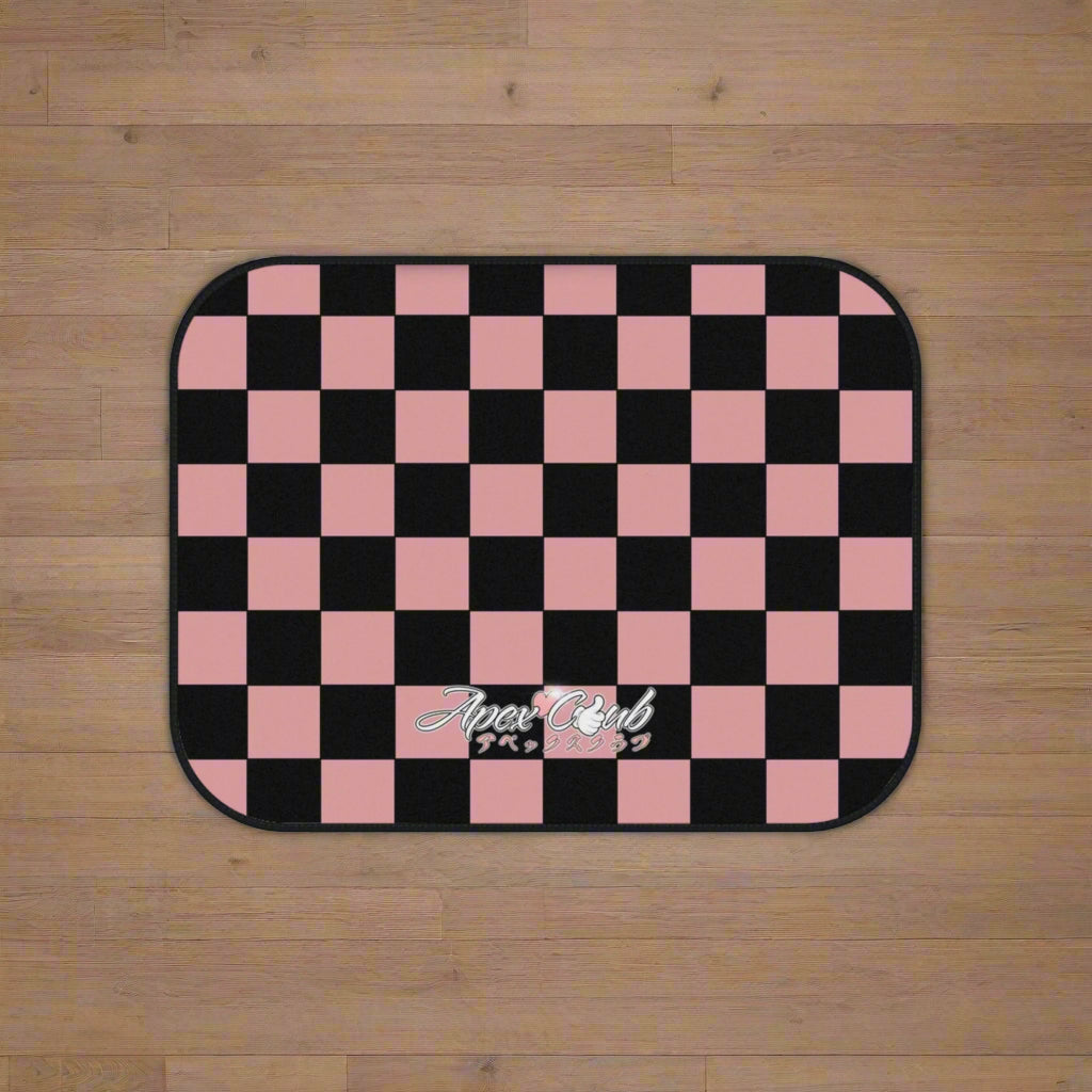 さらなるパワー 'More Power!' Checkered Car Mats