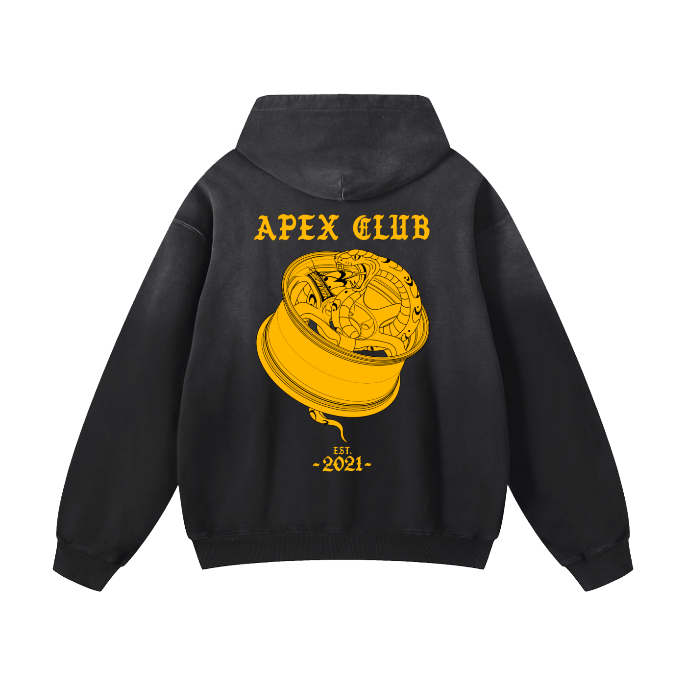 APEX CLUB // COILED OVER HOODIE