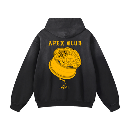 APEX CLUB // COILED OVER HOODIE