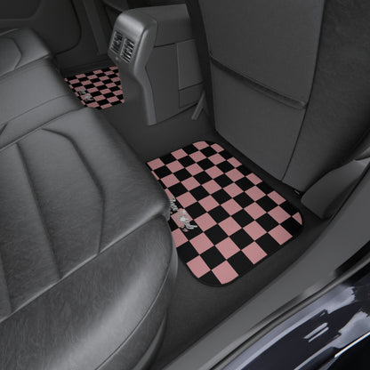 さらなるパワー 'More Power!' Checkered Car Mats