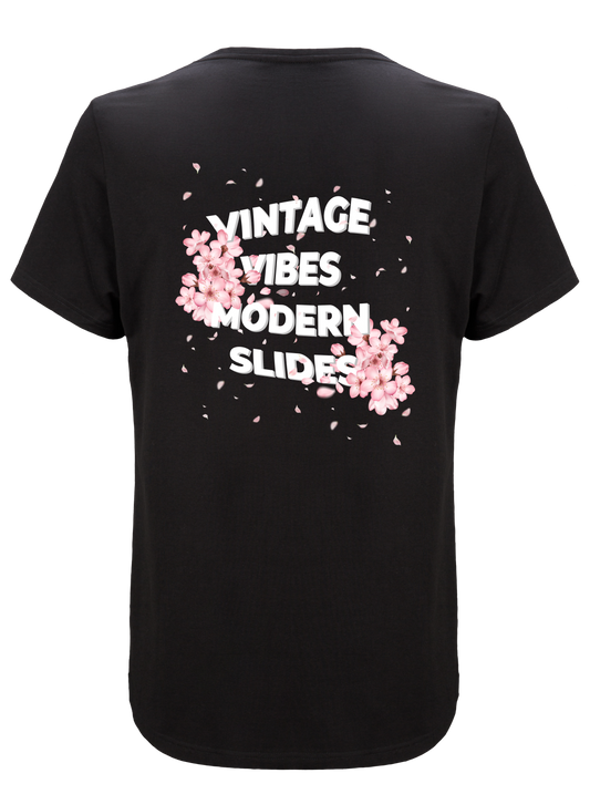 Vintage Vibes Modern Slides Tee